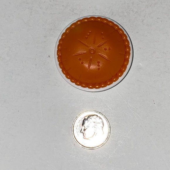 Barbie Pretend Play Food Baked Pie In Dish Kids Toy Playset Accessory - Picture 3 of 4